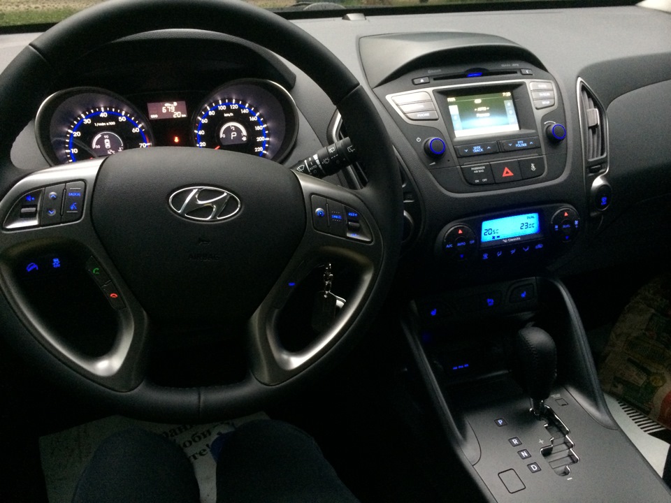 первые фотки — Hyundai ix35, 2 л, 2014 года | фотография | DRIVE2
