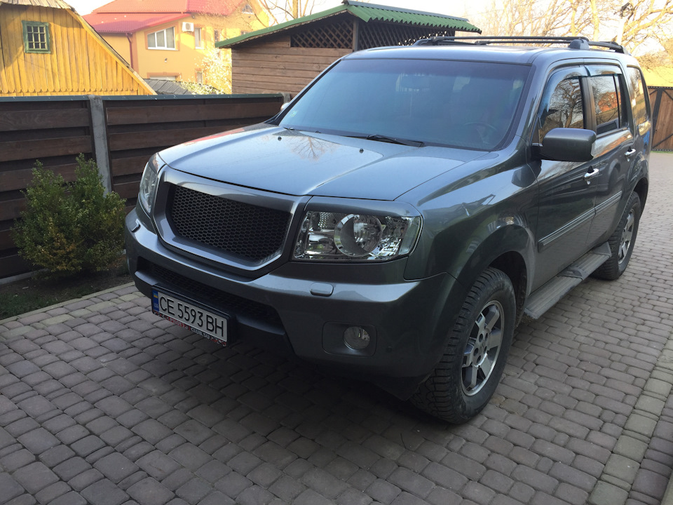 Решетка и 20-ки. — Honda Pilot (2G), 3,5 л, 2008 года | тюнинг | DRIVE2