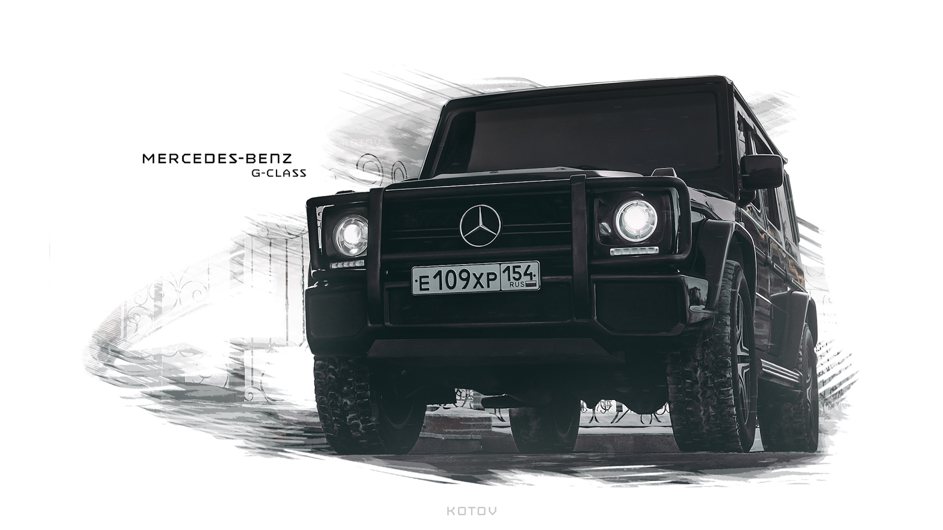 Mercedes Benz g63 раскраска