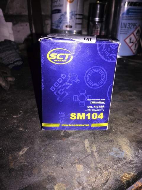 SM104 Фильтр масляный SCT | Запчасти на DRIVE2
