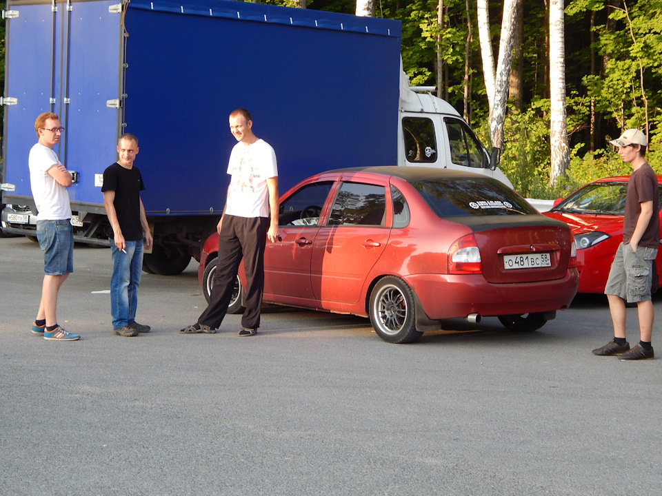 Прошла встреча драйва Пенза (плюс Рено клуб) — ВАЗ-21124-28, 1,8 л ...