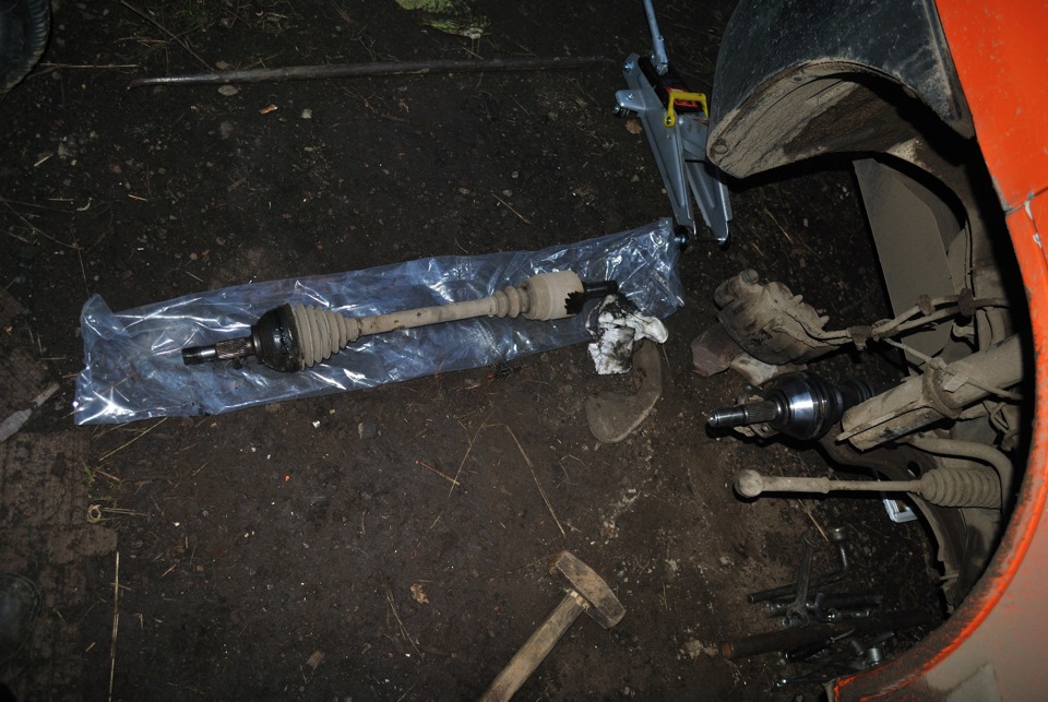 Замена Левого привода и ступичного подшипника на Peugeot Boxer II (фото ...