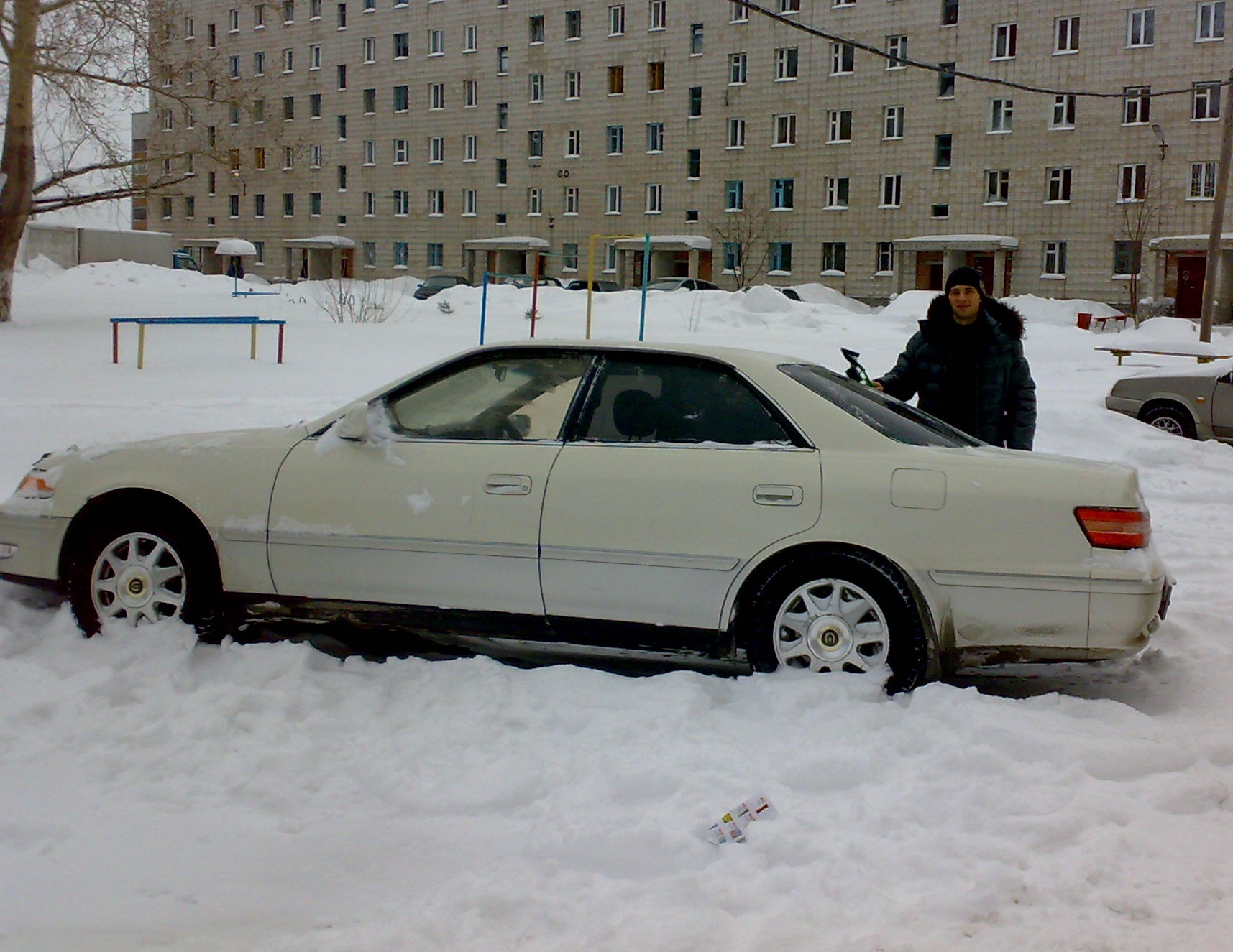 Диски крутятся вертятся — Toyota Mark II (100), 2,5 л, 1997 года | колёсные  диски | DRIVE2