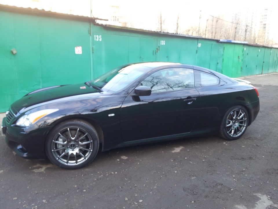 P Zero, первые 200 КМ и еще пара фоточек — Infiniti G37 Coupe, 3,7 л