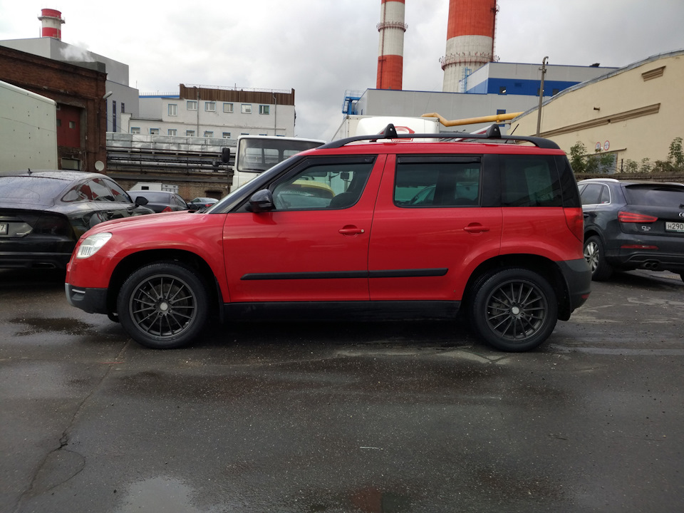 Купил и поставил диски Enkei! — Skoda Yeti, 1,8 л, 2013 года | колёсные ...