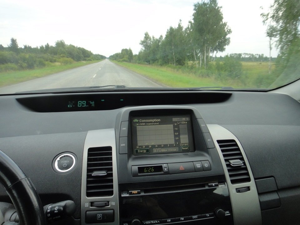 Расход получился 3.7 — Toyota Prius (20), 1,5 л, 2009 года | заправка ...