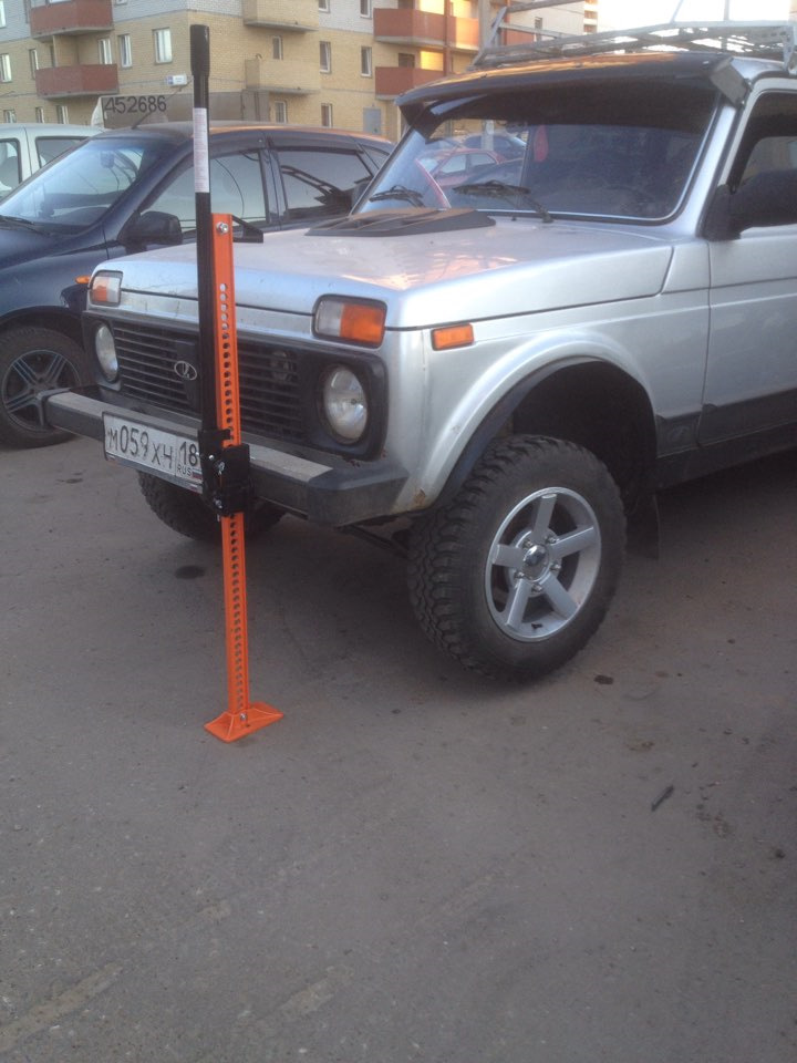 Купил Хай Джек Ермак 120см. Цена вопроса 4700р. — Lada 4x4 5D, 1,7 л ...