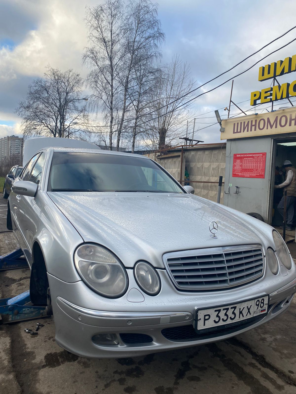 Сезонные хлопоты и мыши в салоне — Mercedes-Benz E-class (W211), 2,6 л,  2002 года | поломка | DRIVE2