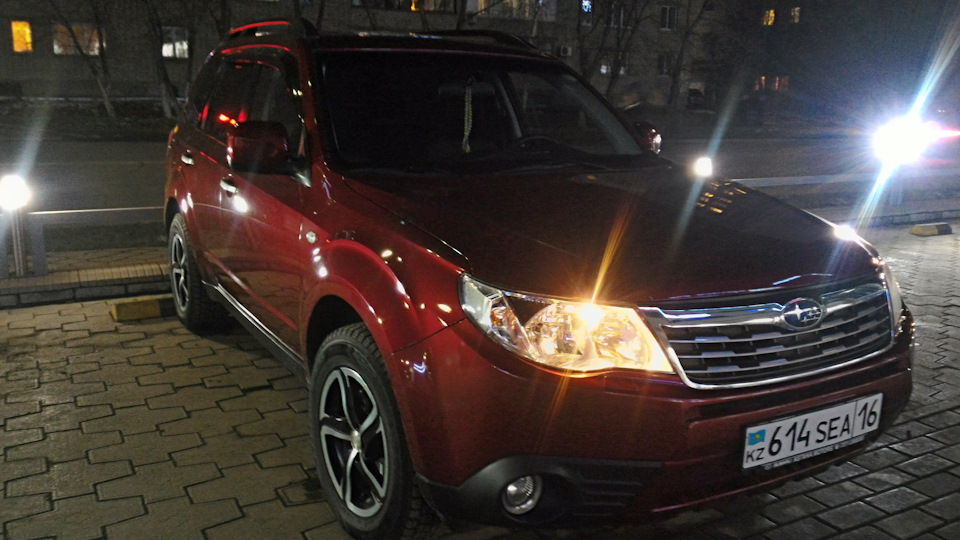 Чип тюнинг и промыка форсунок и дросселя Subaru Forester SH 2 5 л 2008 года тюнинг DRIVE2