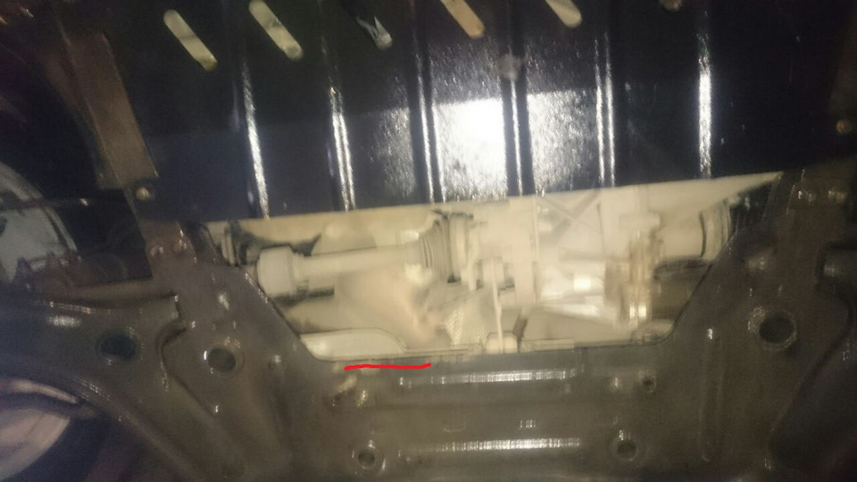 Новая защита картера — Lada Vesta, 1,6 л, 2016 года | тюнинг | DRIVE2