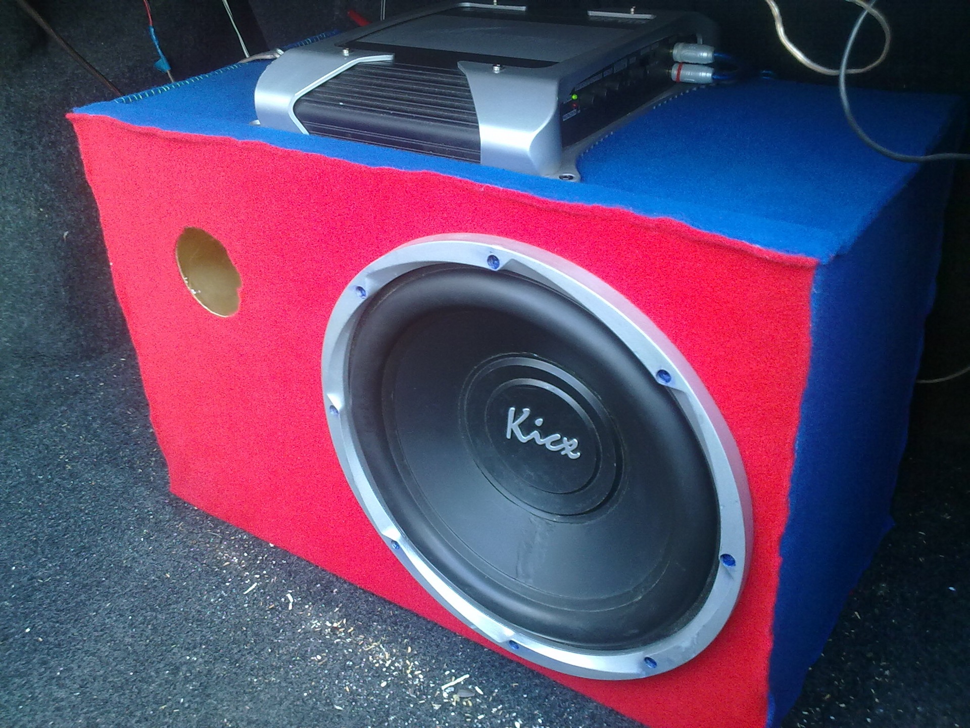 pioneer ts wx305b переделка короба