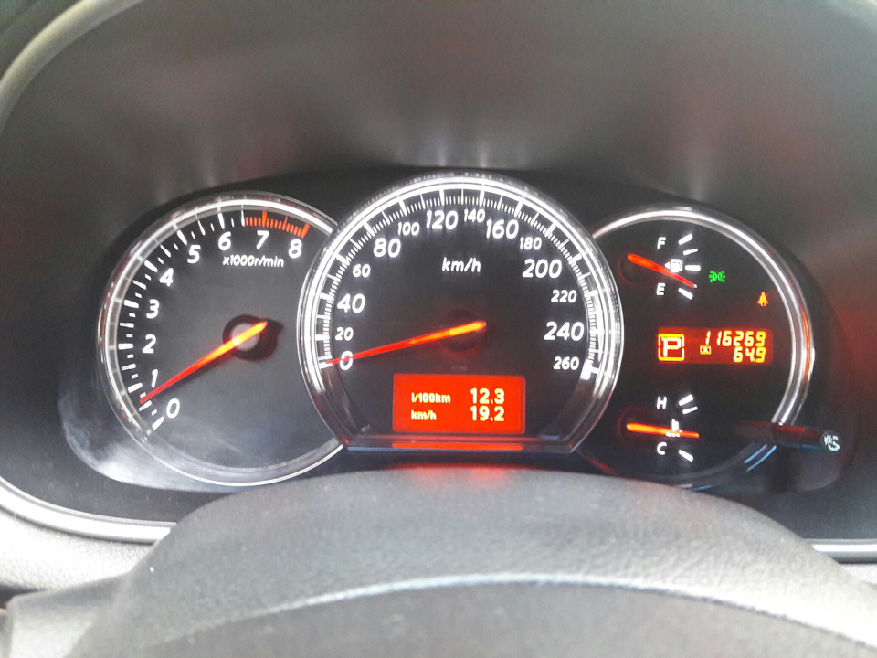 Расход топлива — Nissan Teana (J32), 2,5 л, 2008 года | наблюдение | DRIVE2