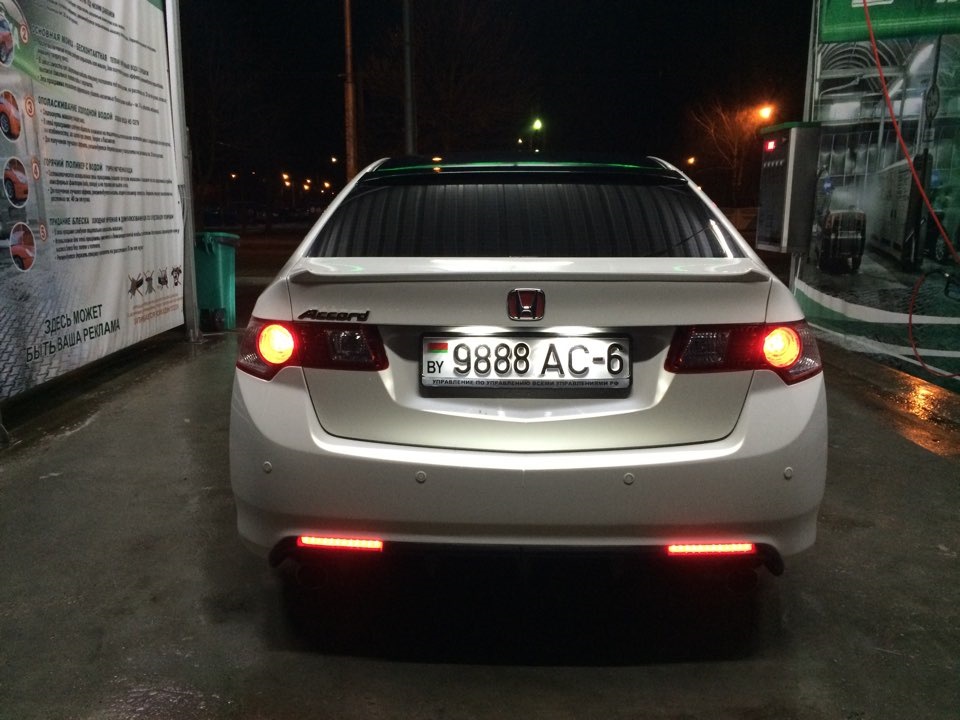 Светодиодные Отражатели Хонда Аккорд 7 Купить Новосибирск