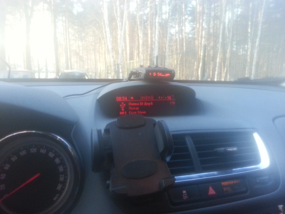 Радар-детектор Sho-Me G-900STR Red — Opel Mokka (1G), 1,8 л, 2013 года ...
