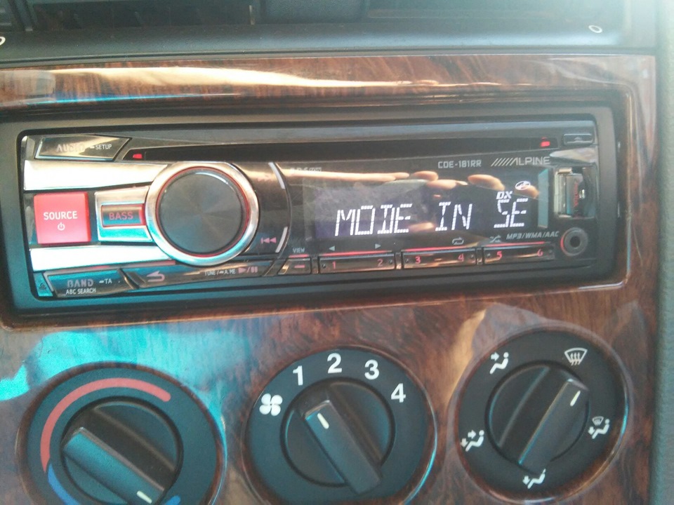 Подключение мультируля и штатного дисплея к алпайн cde 181rr — DRIVE2