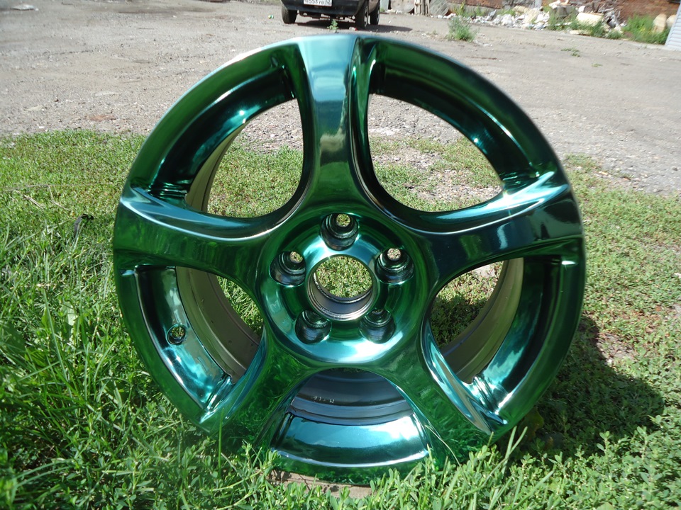 Цветное хромирование авто мото дисков — DRIVE2