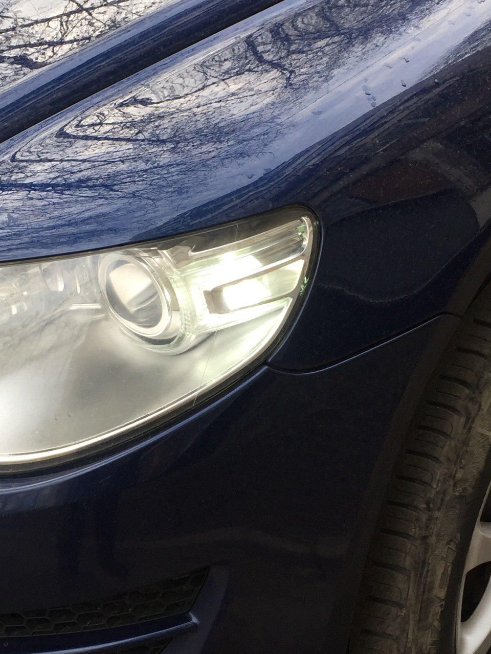 Диоды в габариты. — Volkswagen Touareg (1G), 3 л, 2009 года | тюнинг ...