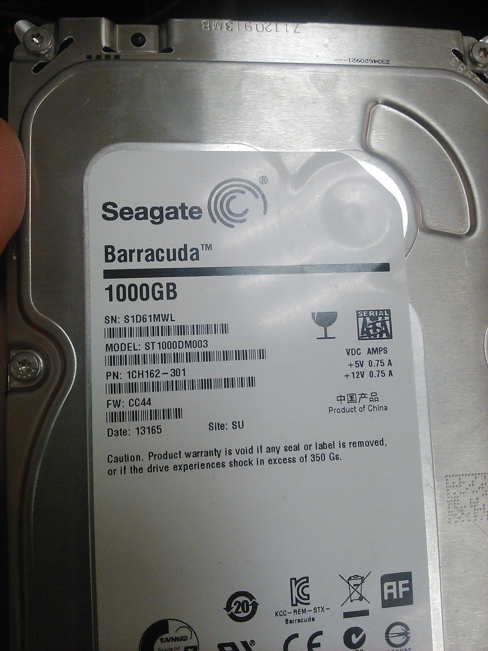 Докупил жестких дисков для нового железа — DRIVE2