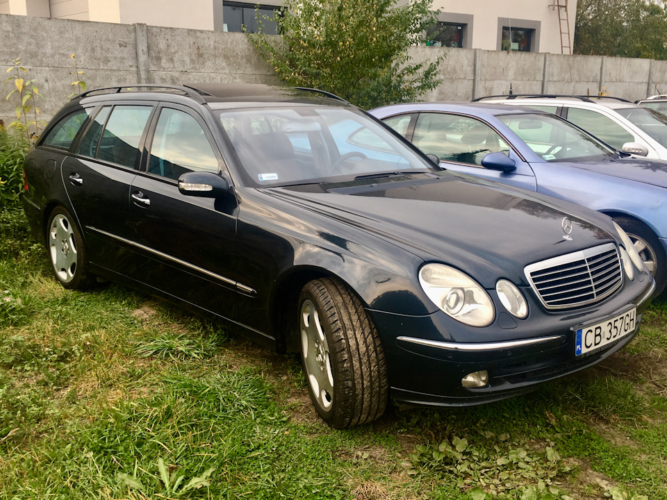 Отзывы мерседес е320 с фото Замена ремня, сетка в багажник и просто фото - Mercedes-Benz E-class Estate (S21