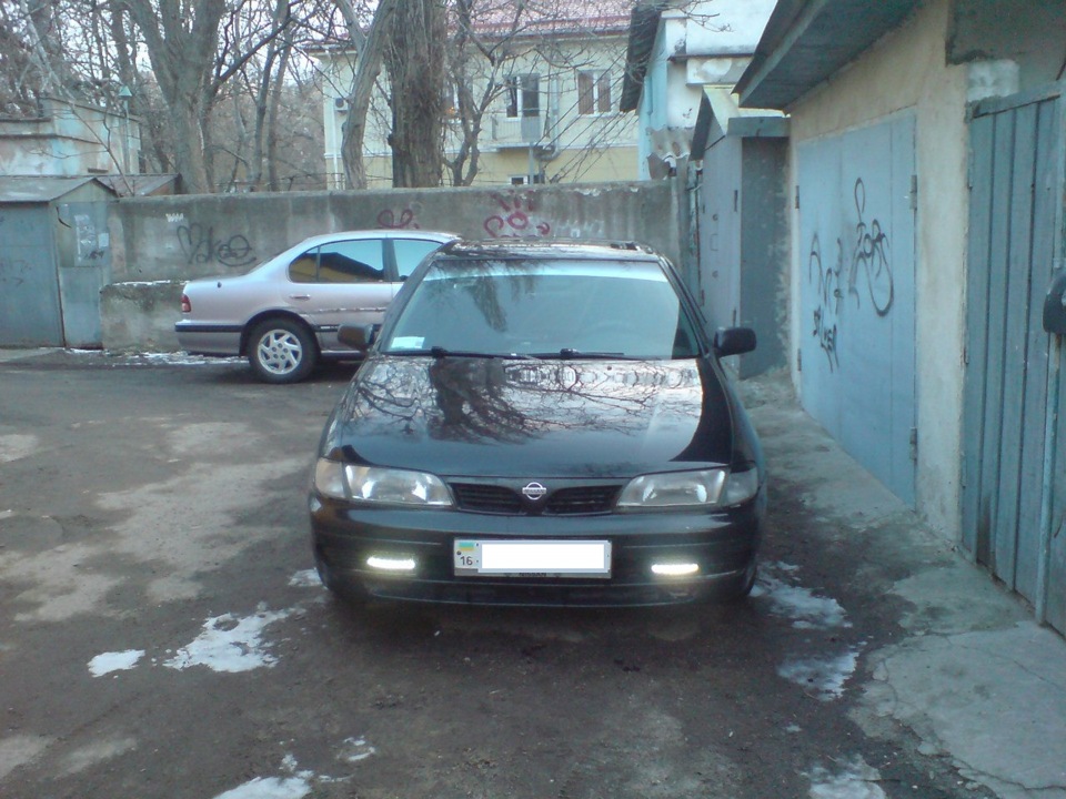 Установка DRL — Nissan Almera I (N15), 1,4 л, 1996 года | тюнинг | DRIVE2