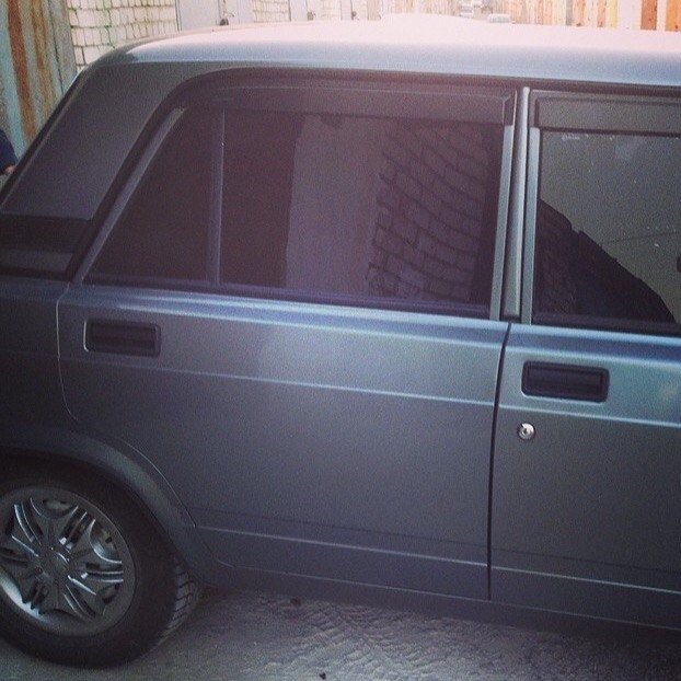 Руки-крюки или тонирую китайской пленкой:)) — DRIVE2