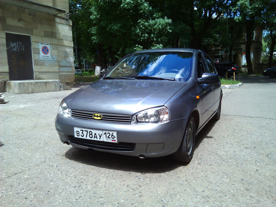 Пневматический сигнал — Lada Калина Хэтчбек (1G), 1,5 л, 2007 года ...