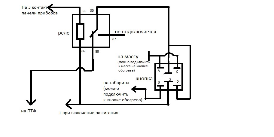 Незабудка 2 схема