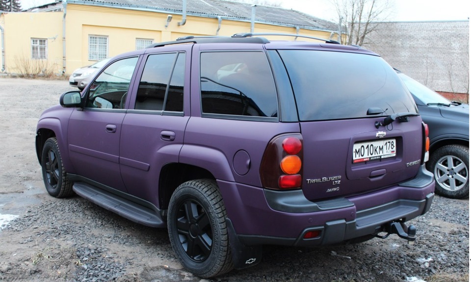 Chevrolet trailblazer аэрография