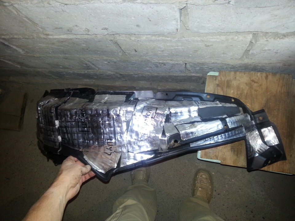 Шумка подкрылков — Toyota Corolla (140/150), 1,6 л, 2012 года ...