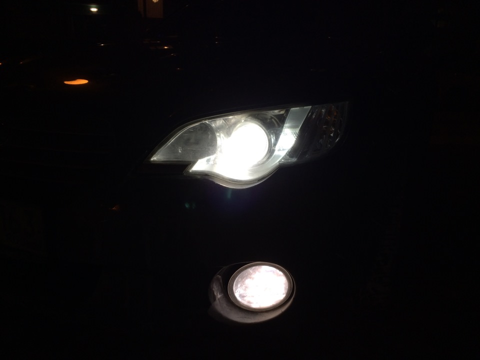 Передние габариты — Subaru Outback (BP), 2,5 л, 2006 года | запчасти ...