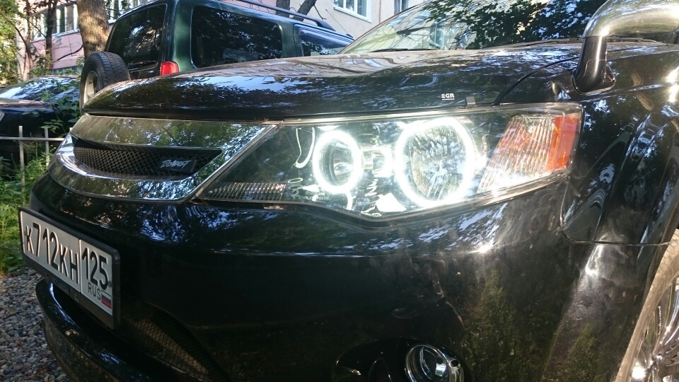 Ангельские глазки — Mitsubishi Outlander XL, 2,4 л, 2008 года ...