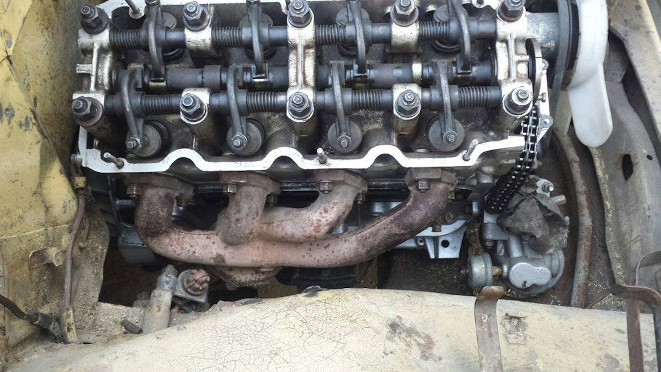 Установка ГБЦ или Ласточка ЖИВИ) — ИЖ Москвич 412, 1,5 л., 1981 года ...