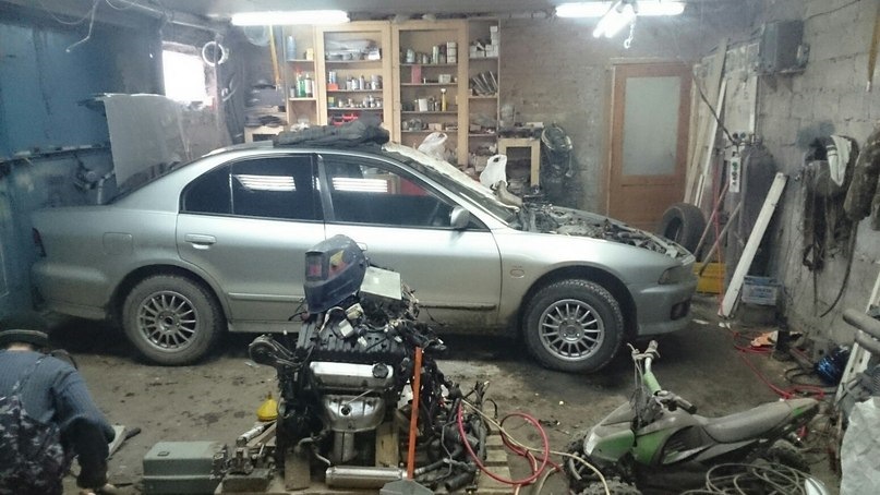 Фото в бортжурнале Mitsubishi Galant (8G)