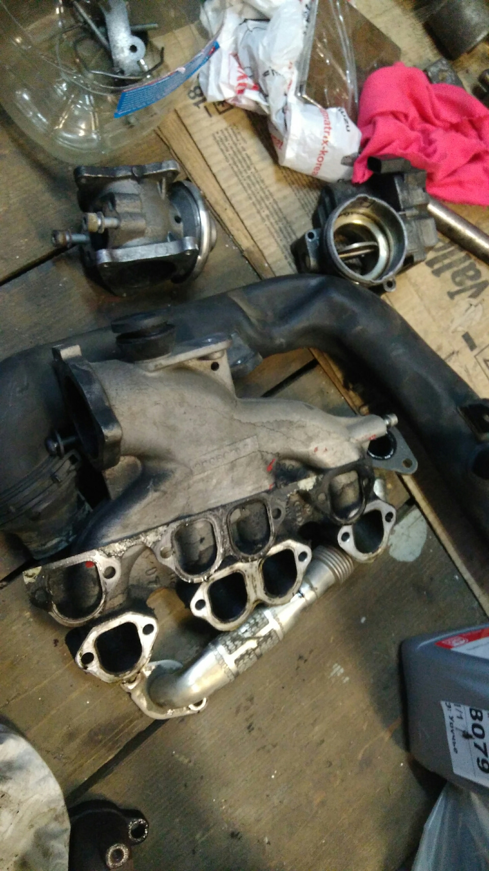 Передув турбины — это не приговор))) — Volkswagen Passat B6, 1,9 л ...