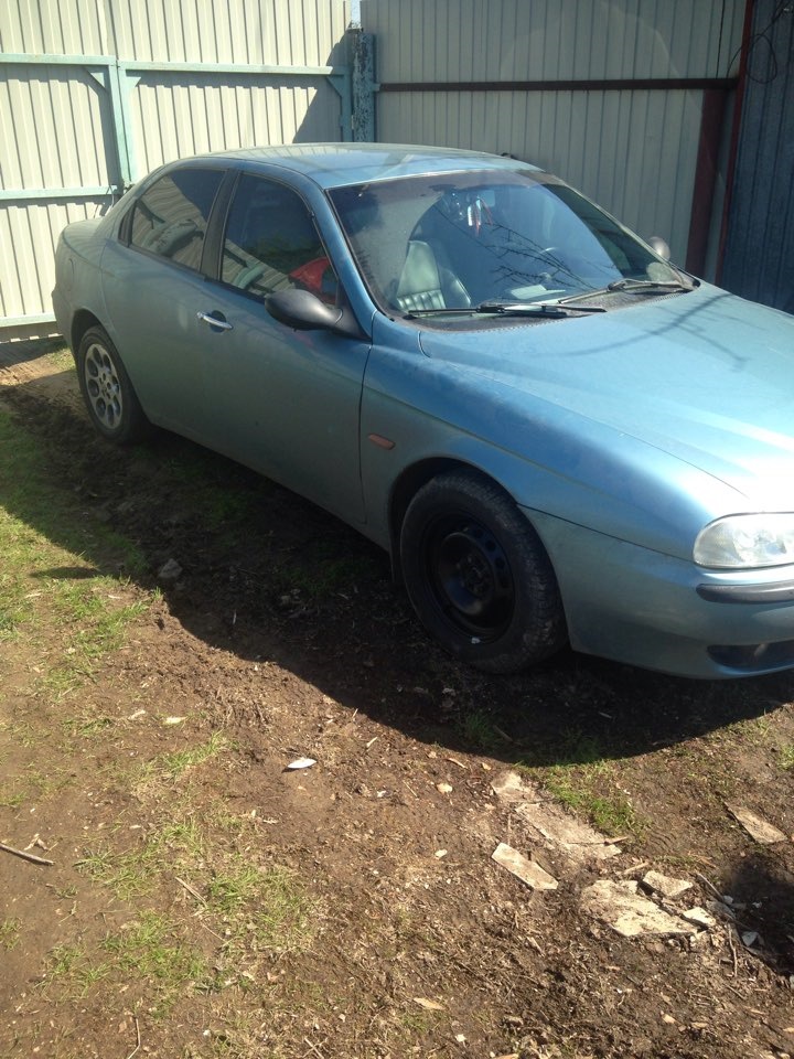 Помял диск — Alfa Romeo 156, 2 л, 2001 года | колёсные диски | DRIVE2