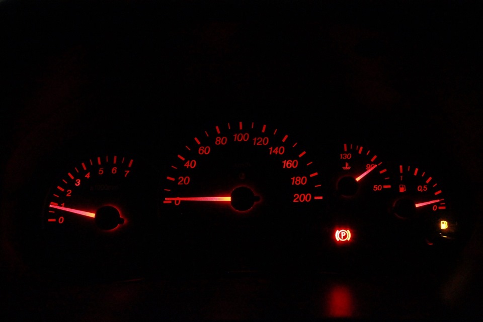 Фото приборной панели — Lada Приора седан, 1,6 л, 2008 года ...