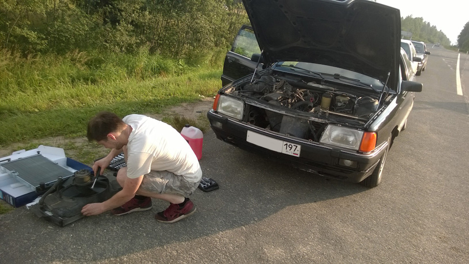 Небольшая неприятность — Audi 100 (C4)