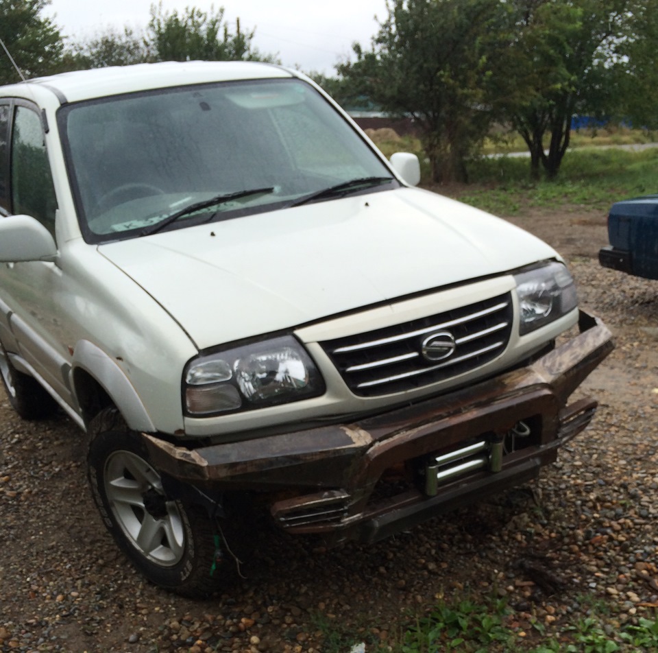 Бампер без будущего или рожденный дать жизнь — Suzuki Escudo (2G), 2 л,  2001 года | стайлинг | DRIVE2