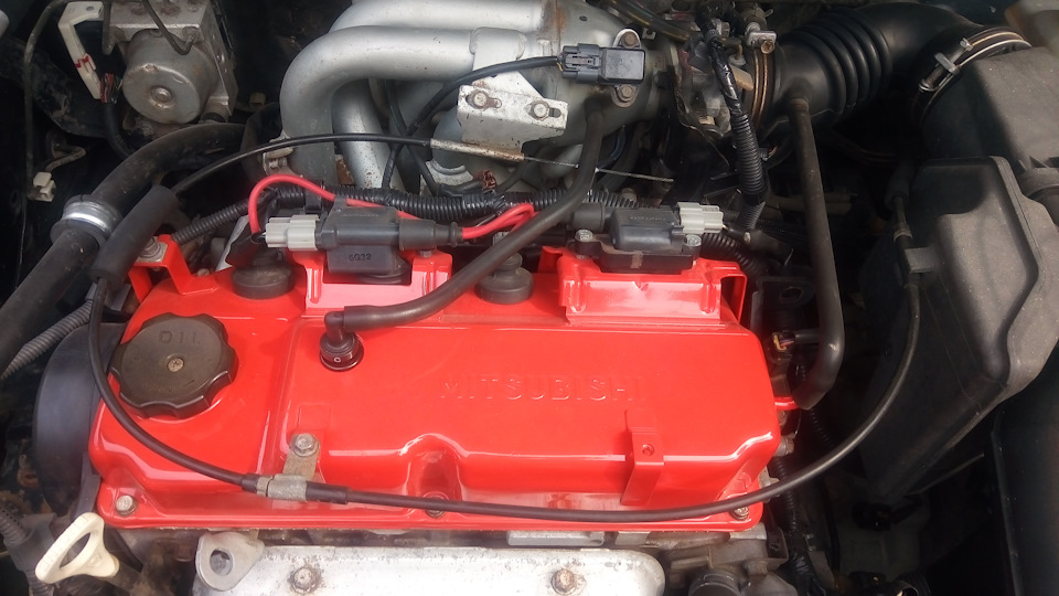 Замена тросика газа — Mitsubishi Lancer IX, 1,6 л, 2005 года ...