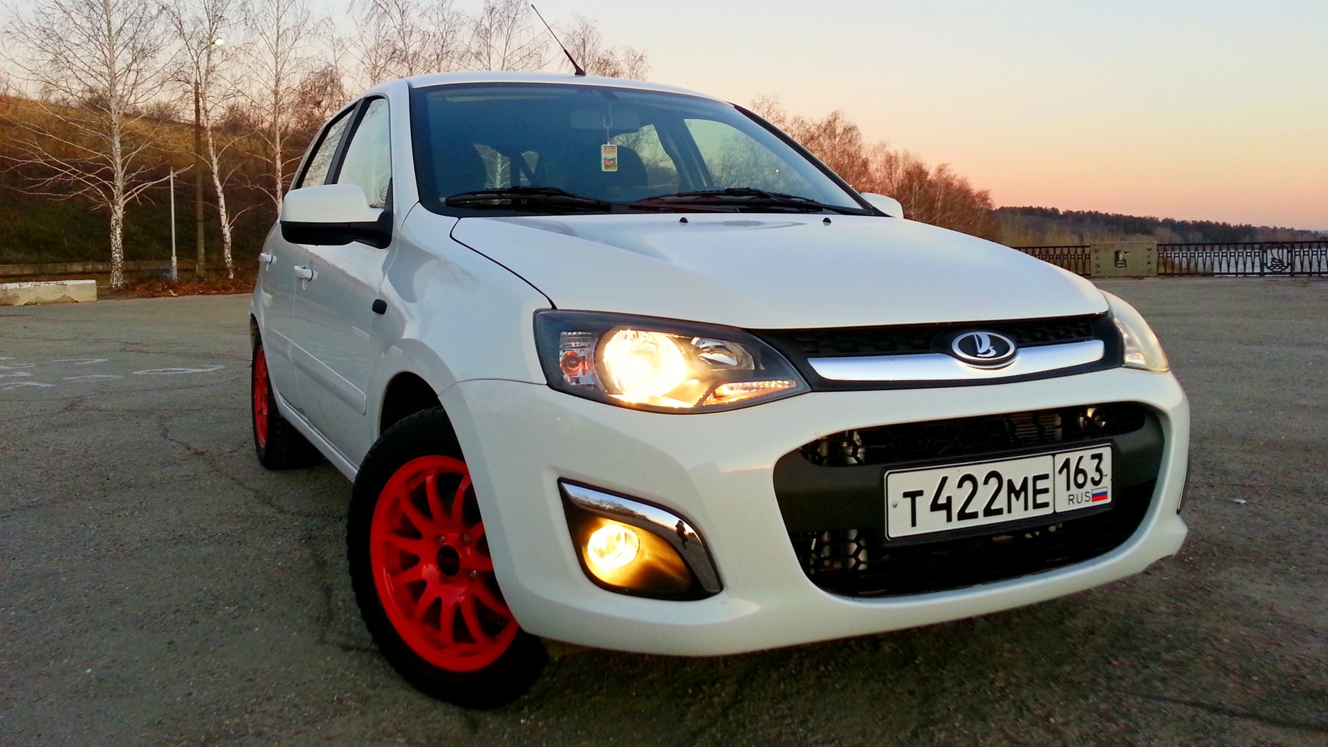 Lada Калина 2 хэтчбек 1.6 бензиновый 2013 | nano X5 на DRIVE2