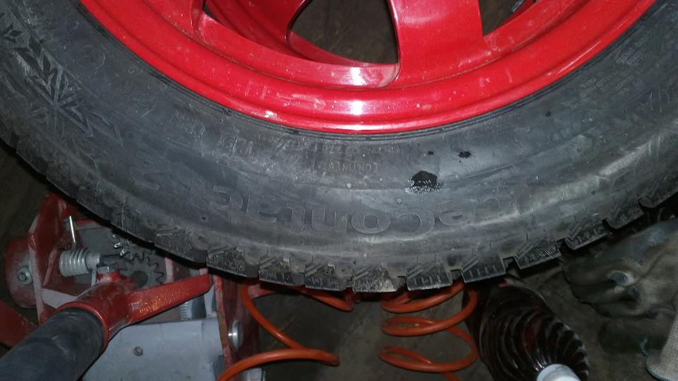 Континенталь АЙС Контакт 2 175/65 r14 — Lada 21074, 1,6 л, 2006 года ...