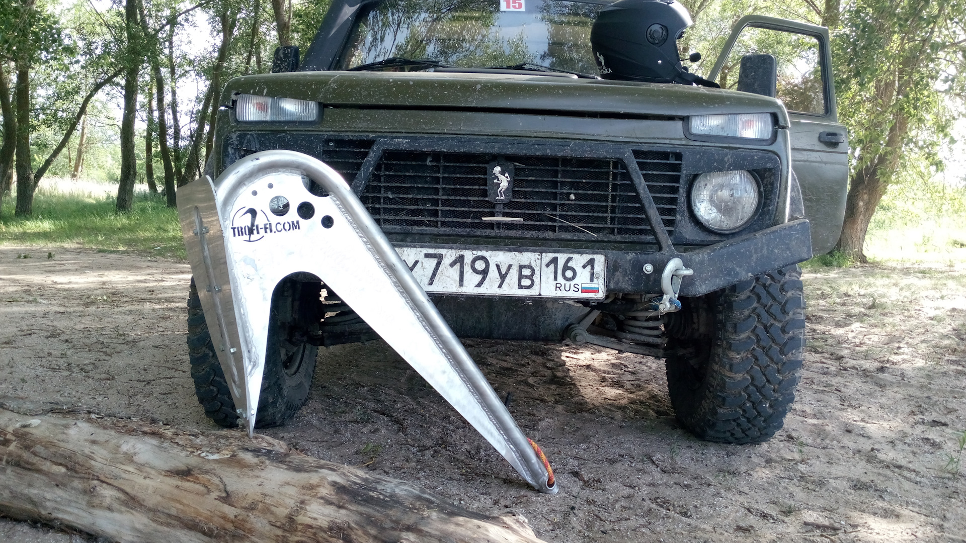 Алюминиевый якорь для лебедки. Не всё хорошо то, что блестит… — Lada 4x4  3D, 1,7 л, 1999 года | тюнинг | DRIVE2