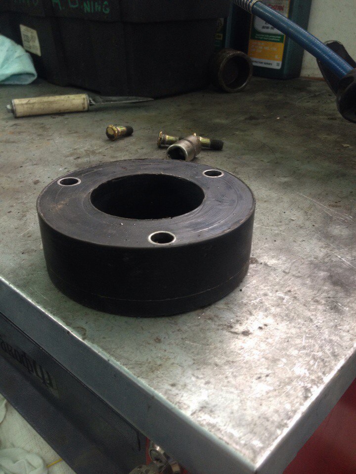 установка передних проставок