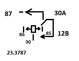 Схема реле 23 3787