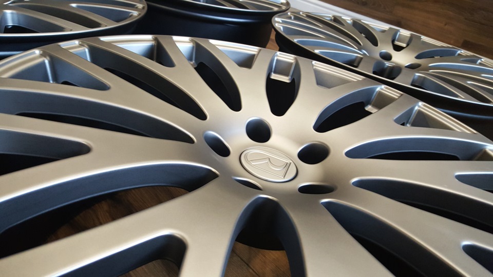 Кованые диски Rocksroad Empire 22x10 ET45 Titan Matte для Range Rover