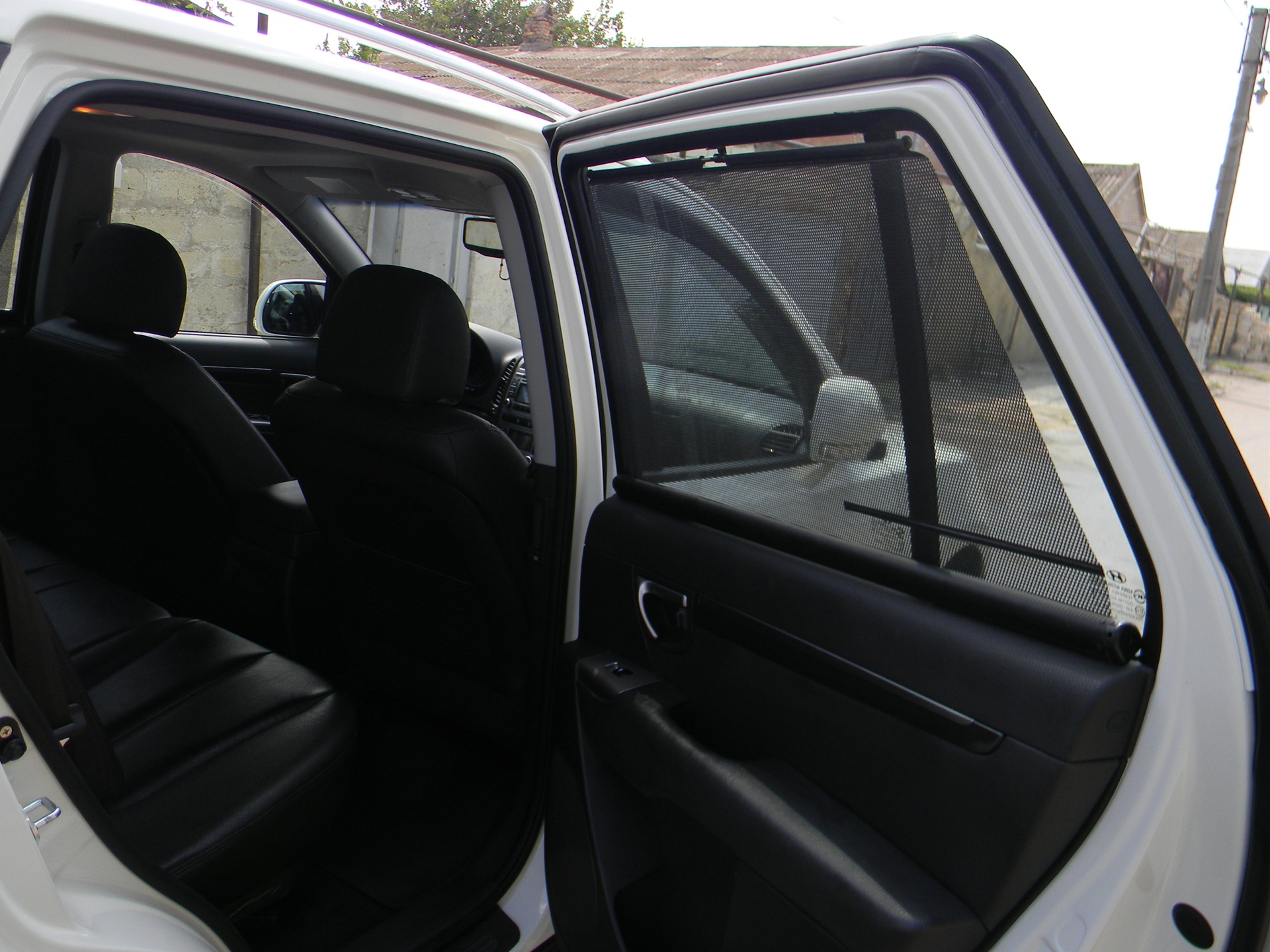 Боковые шторки — Hyundai Santa Fe (2G), 3,5 л, 2009 года | аксессуары ...