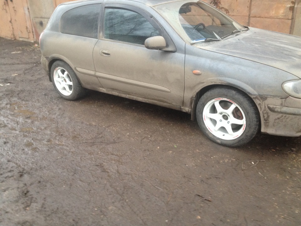 Переобулся на лето — Nissan Almera II (N16), 1,5 л, 2003 года ...