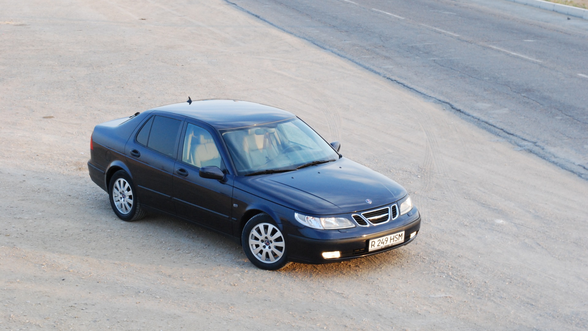 Saab 9-5 2.3 бензиновый 2002 | Dark-Blue Metallic на DRIVE2