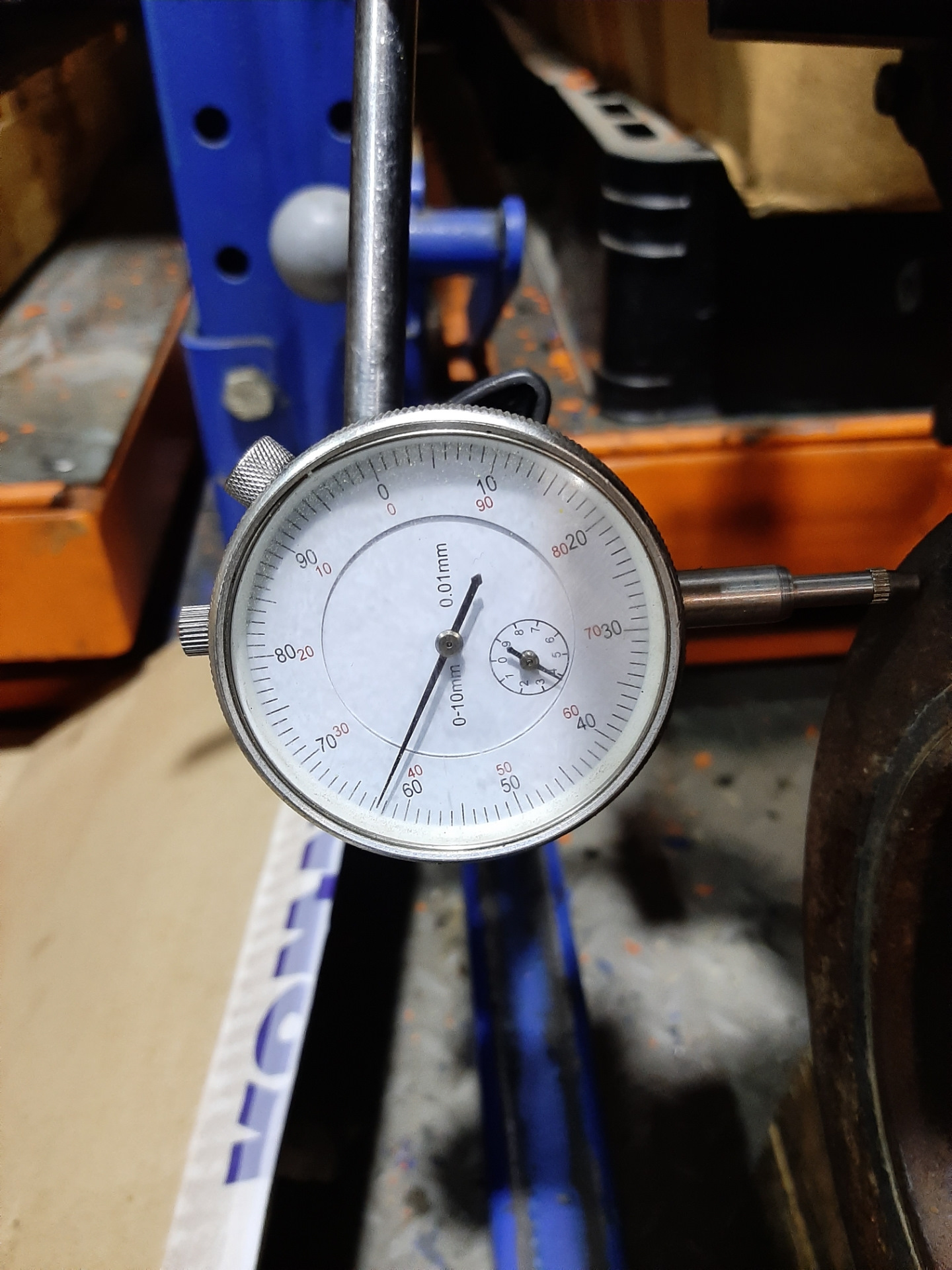 Осевой люфт коленчатого вала — Nissan Datsun (D21), 3,2 л, 1992 года ...