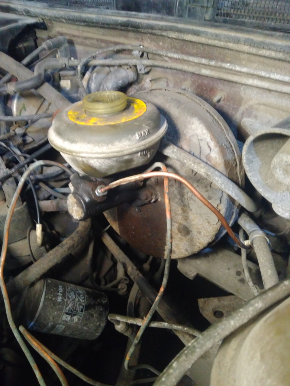 Тормозные шланги и трубки — Audi 80 (B3), 1,8 л, 1990 года | своими ...